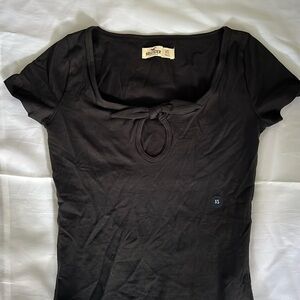 Hollister Black Body Suit Shirt